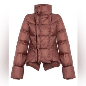 Rick Owens Naska Duvet Padded Down Jacket Rare Chestnut Edition Size 38 US small